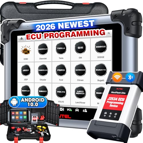 Autel MaxiSYS MS908S PRO II Scanner 2026 Same as MSUltra MS919 Elite II PRO w J2534 ECU Function Bidirectional Scan Tool Up of MK908 Pro II MK908P MS906MAX 4000 Test 40 Reset OS10 4128G FCA - Image 1
