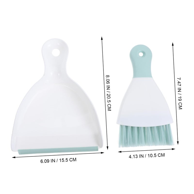 Portable Hand Broom And Dustpan Set For Home Office Car Cleaning - Image 3