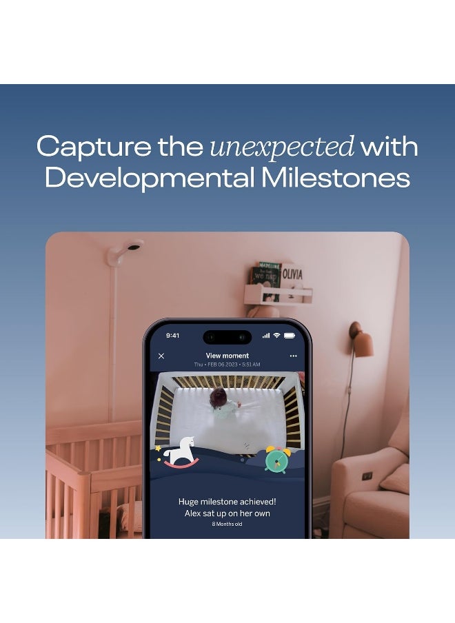 Nanit - Nanit Pro Smart Baby Monitor & Wall Mount - Image 1