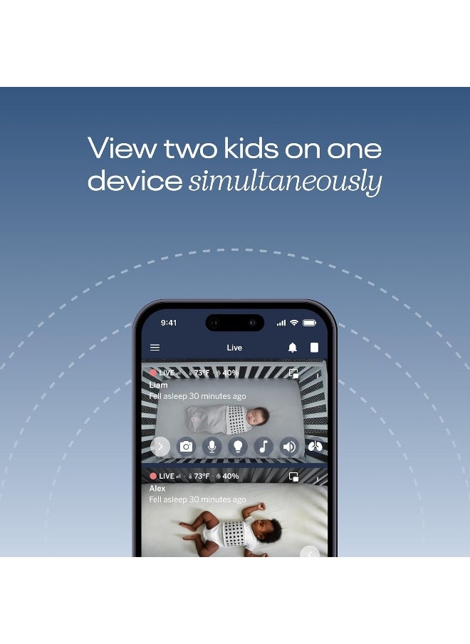 Nanit - Nanit Pro Smart Baby Monitor & Wall Mount - Image 1