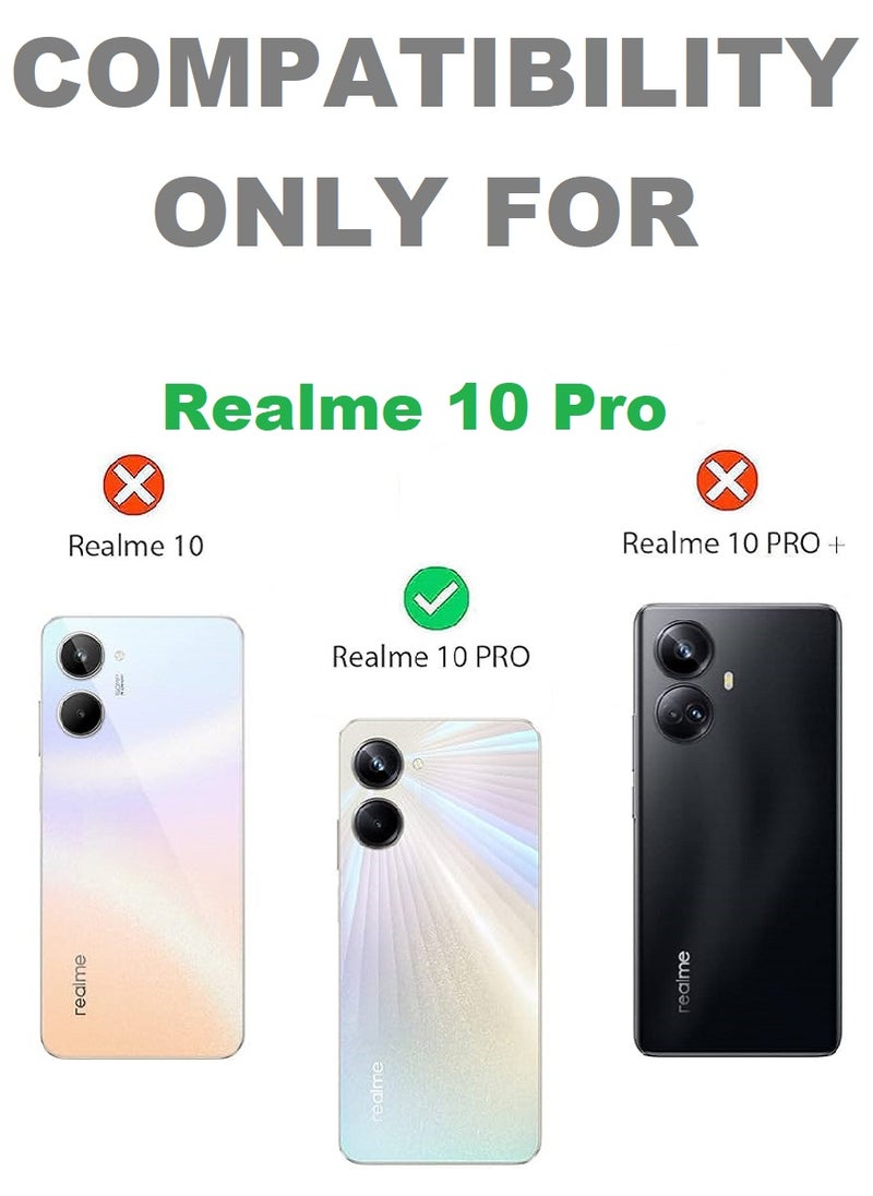 we3 Tempered Glass Screen Protector Anti-Spy Privacy Designed For Realme 10 Pro Full Screen Coverage And Bubble Free  - Image 3