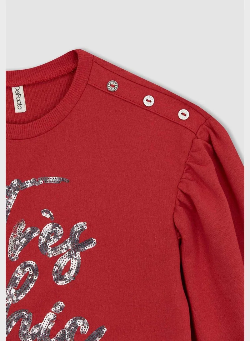 DeFacto Kids Graphic Print Sweatshirt