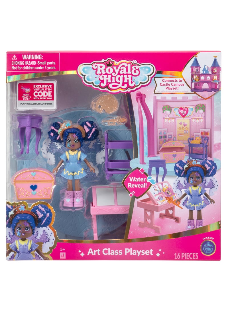 Jazwares Royale High Mini Playset 3-Inches, Assorted 1 Piece (Style & Color May Vary) | Exclusive Virtual Item Code Included | Collectable Figure | Fashion Doll | For Fans, Gamers & Collectors! | Official Licensed Product  - Image 2