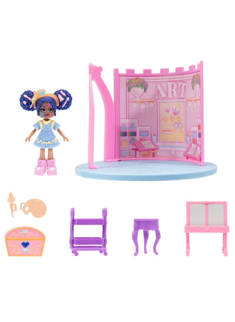Jazwares Royale High Mini Playset 3-Inches, Assorted 1 Piece (Style & Color May Vary) | Exclusive Virtual Item Code Included | Collectable Figure | Fashion Doll | For Fans, Gamers & Collectors! | Official Licensed Product  - Image 3