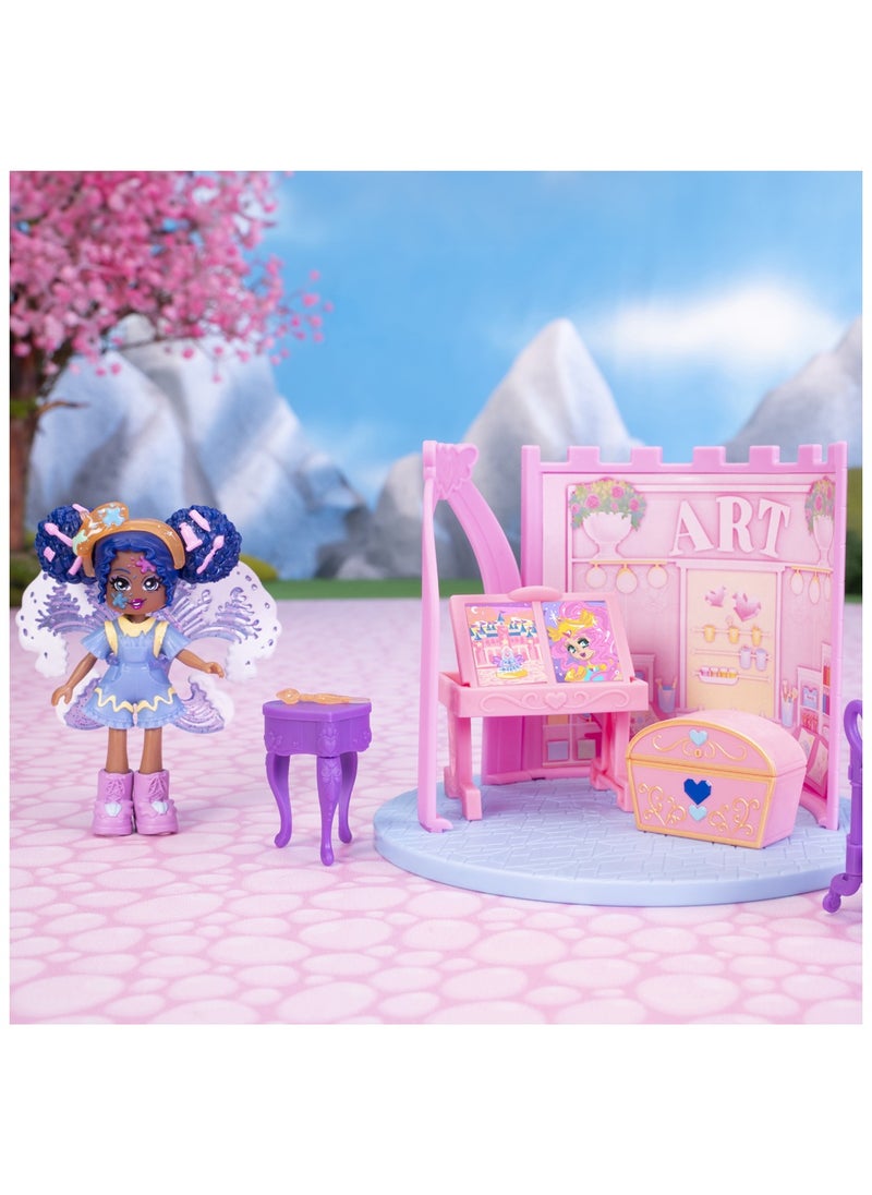 Jazwares Royale High Mini Playset 3-Inches, Assorted 1 Piece (Style & Color May Vary) | Exclusive Virtual Item Code Included | Collectable Figure | Fashion Doll | For Fans, Gamers & Collectors! | Official Licensed Product  - Image 4