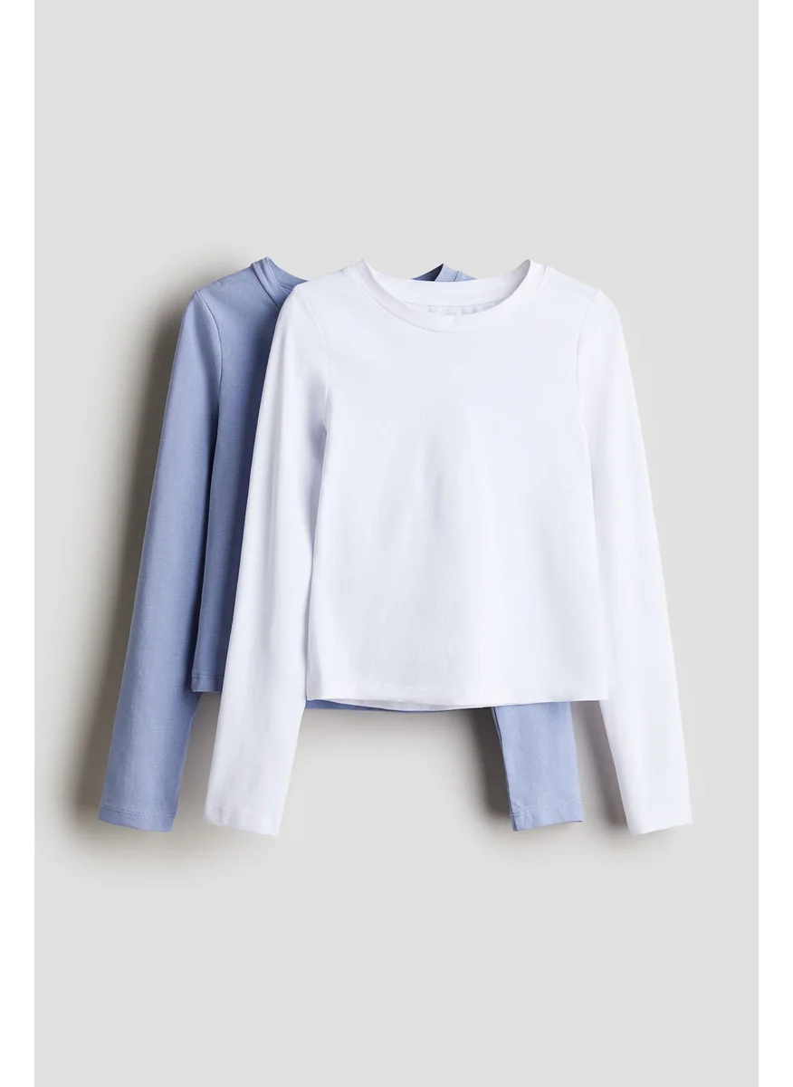 H&M 2-Pack Jersey Tops