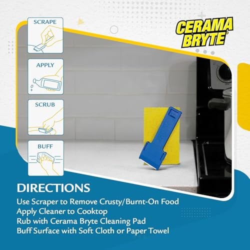 Cerama Bryte Scraper & Pad Combo (2 Pack) - Image 2