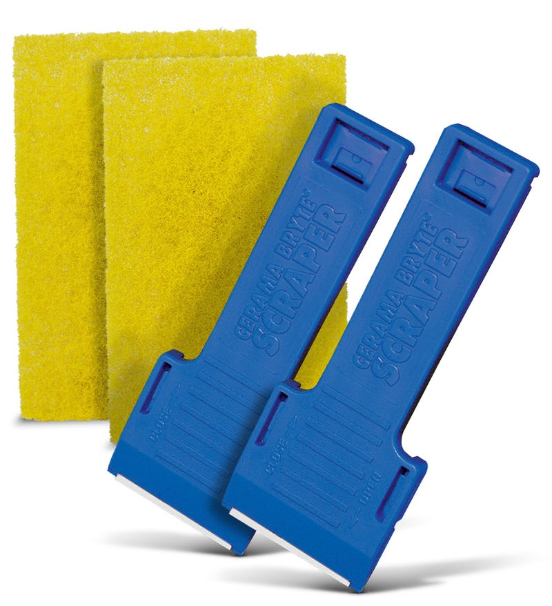 Cerama Bryte Scraper & Pad Combo (2 Pack) - Image 1