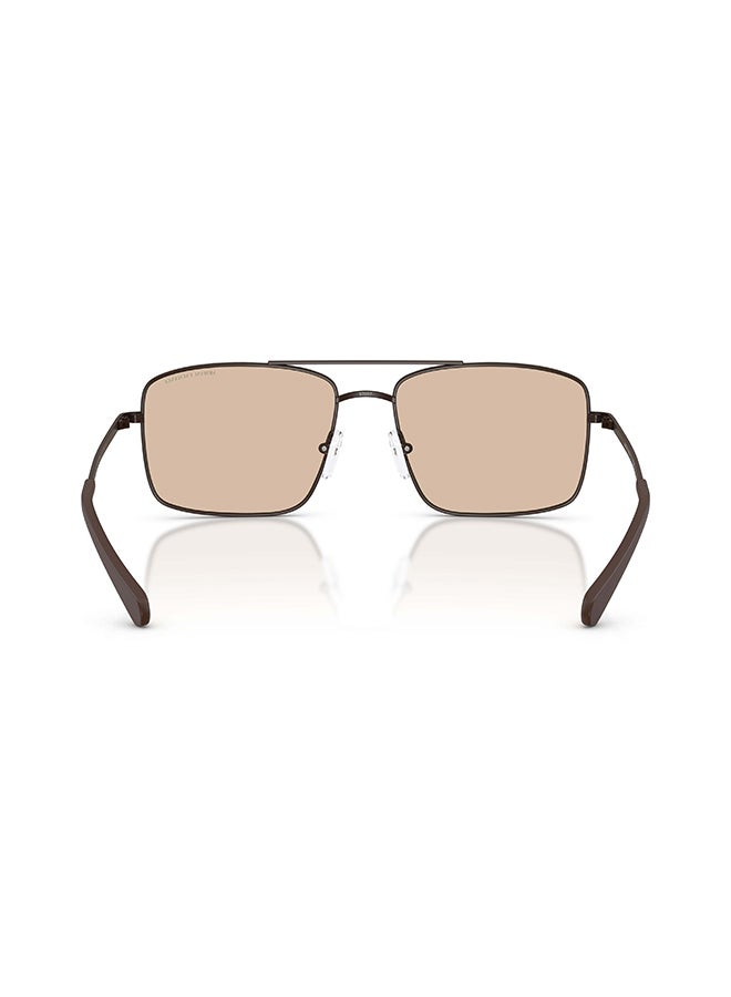 Armani Exchange نظارات شمسية للرجال كاملة الإطار AX2054S 612793 - حجم العدسة: 57 مم - Image 3