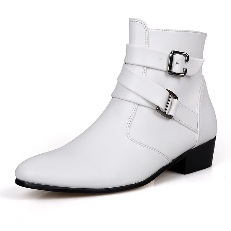 Men'S Boots Large Size 45 47 Yards Wish High Boots Leather - Image 3
