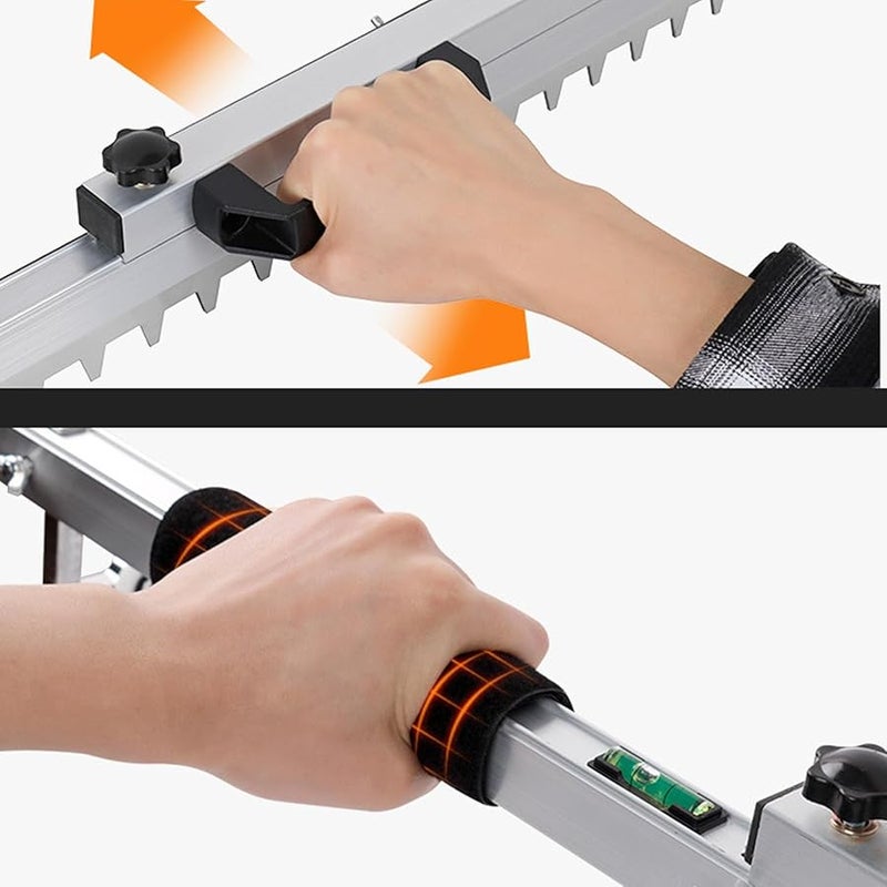 Large Tile Leveling Tool Floor Tiling Sand Leveling Ruler for Masonry and Flooring - Image 4