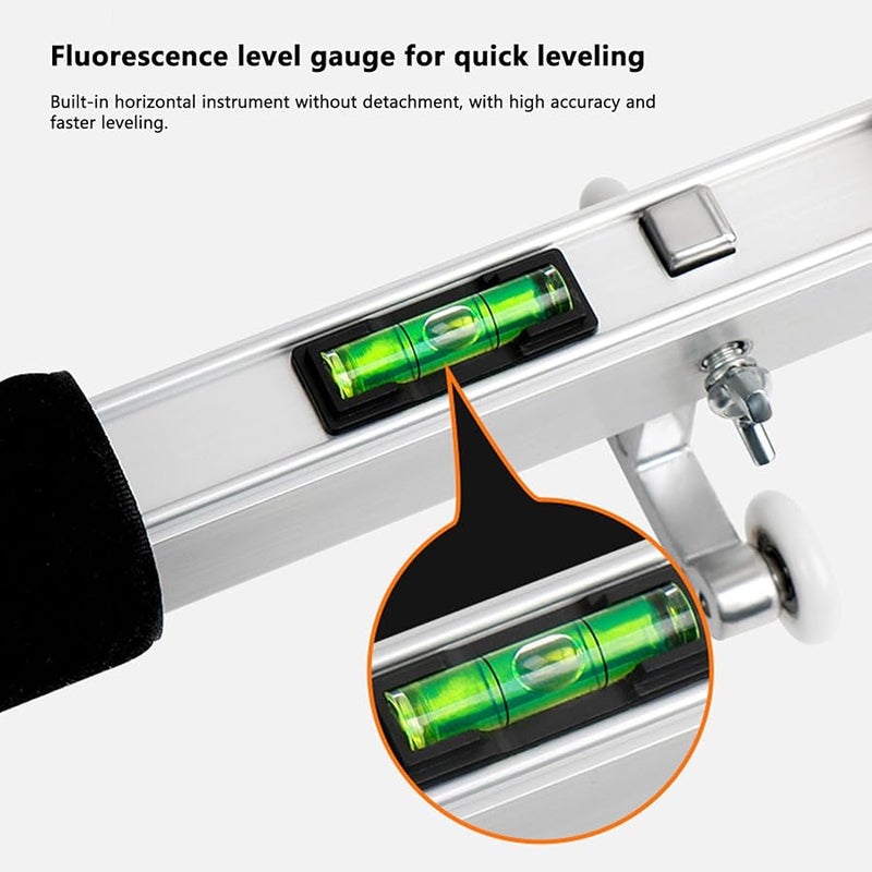 Large Tile Leveling Tool Floor Tiling Sand Leveling Ruler for Masonry and Flooring - Image 3