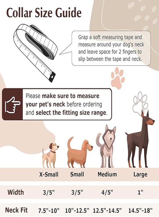 Weimostar Pink Spiked Dog Collar for Small Dogs, Reflective Cat Collar Spike Soft Pu Leather Anti Bite Rivet Stud Studded Adjustable for Small Tiny Kitten Puppy Pets Teacup, S - Image 4