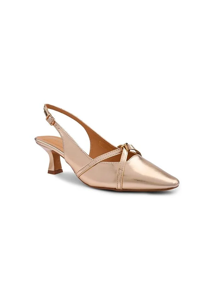 كابلي Cuple Metallic Slingback Pumps
