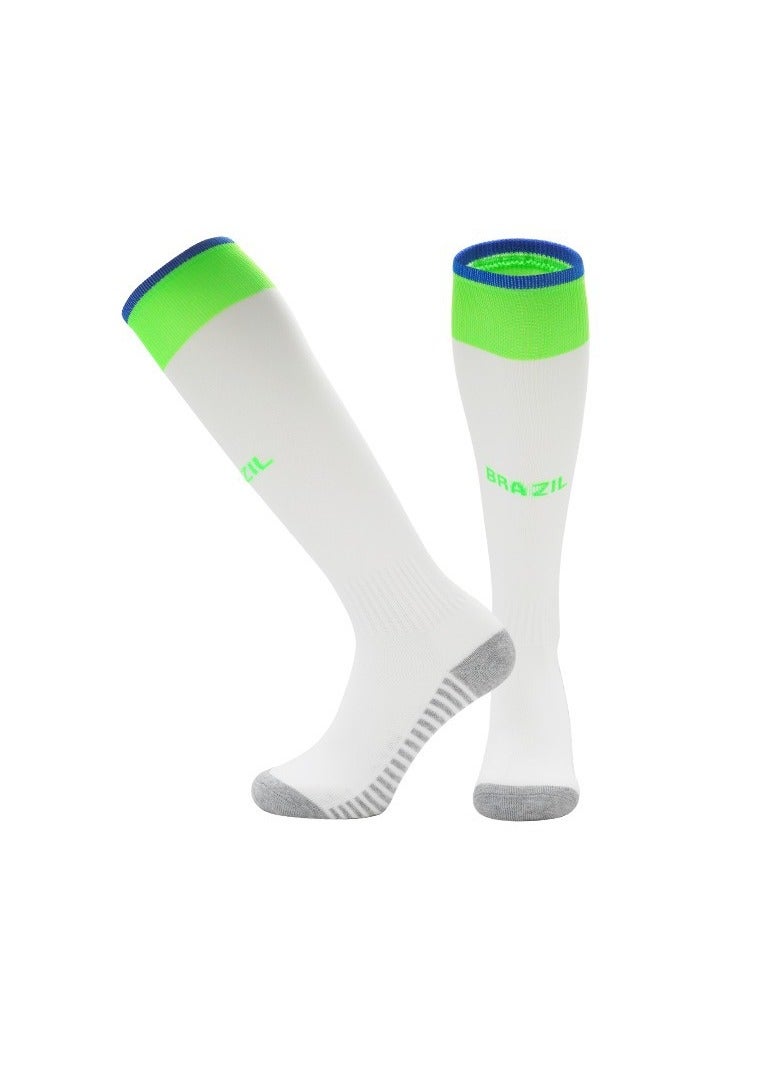 KUYING Wholesale of adult and children's towel bottom wear-resistant and odor resistant long tube sports socks for men