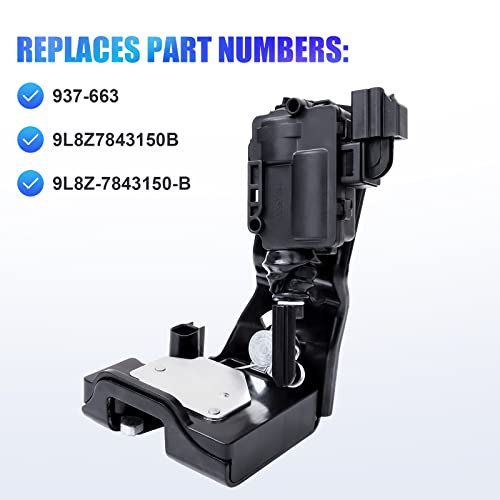 LCWRGS Rear Liftgate Door Lock Actuator Tailgate Latch Actuator Replacement for Ford Escape 2009-2012 | Mercury Mariner 2009-2011 | Mazda Tribute 2008-2011, Replace OE# 9L8Z-7843150-B, 9L8Z7843150B, 937663 - Image 3