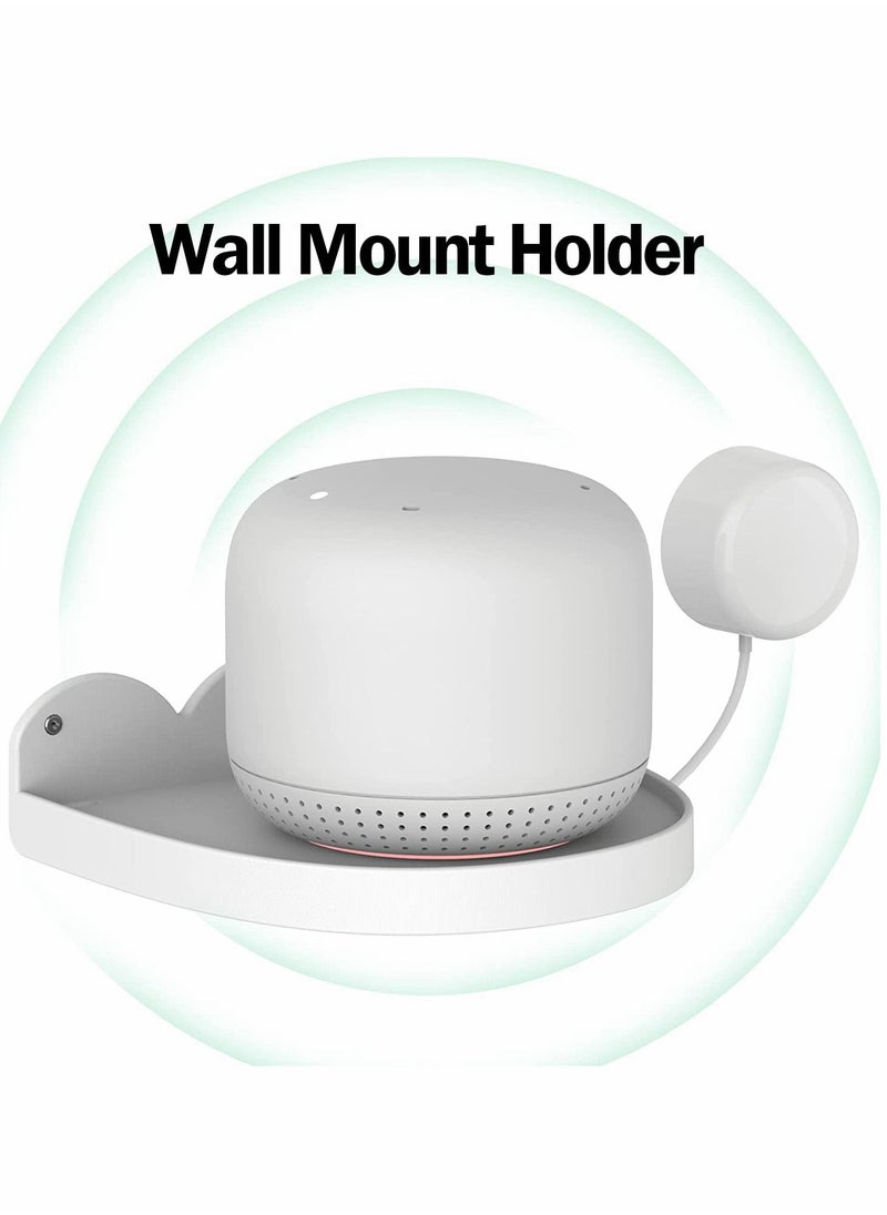 واي آند دي Wall Mount Holder Compatible with Google WiFi 1st/2nd Generation, ABS Cable Management Space-Saving Accessories for Nest Router  - Image 2