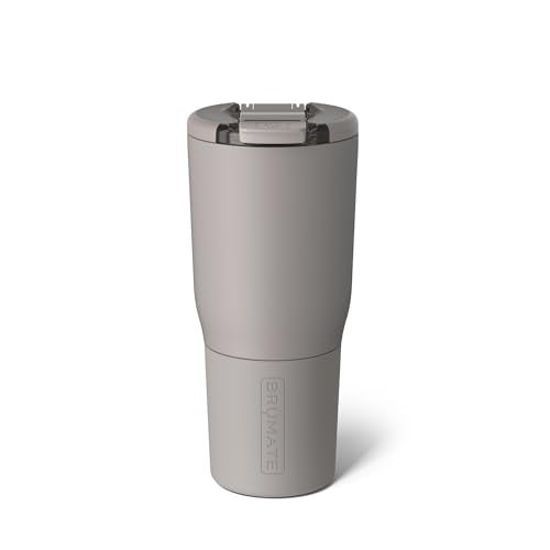 BrÃ¼Mate BrüMate Nav 25oz 100% Leak Proof Insulated Travel Tumbler with Magnetic BevLock™ Lid - Double Wall Cup-Holder Friendly Stainless Steel Mug (Mocha) - Image 1