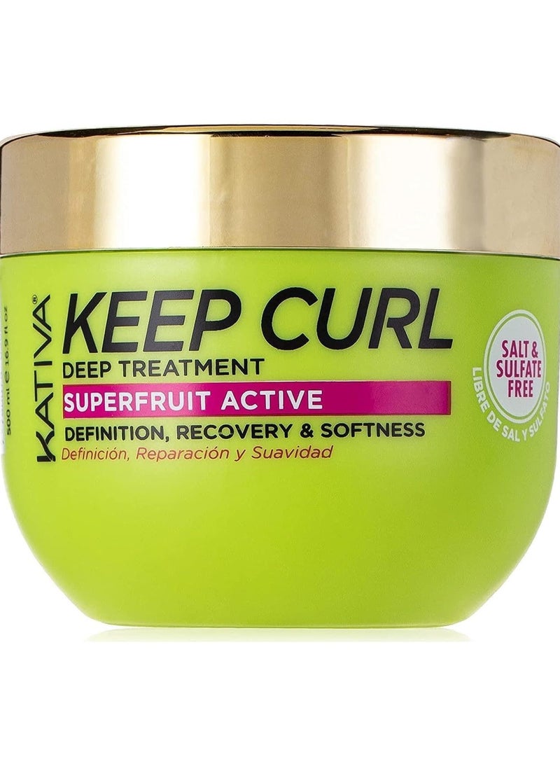 Kativa Keep Curl Deep Treatment 250ml - Image 1