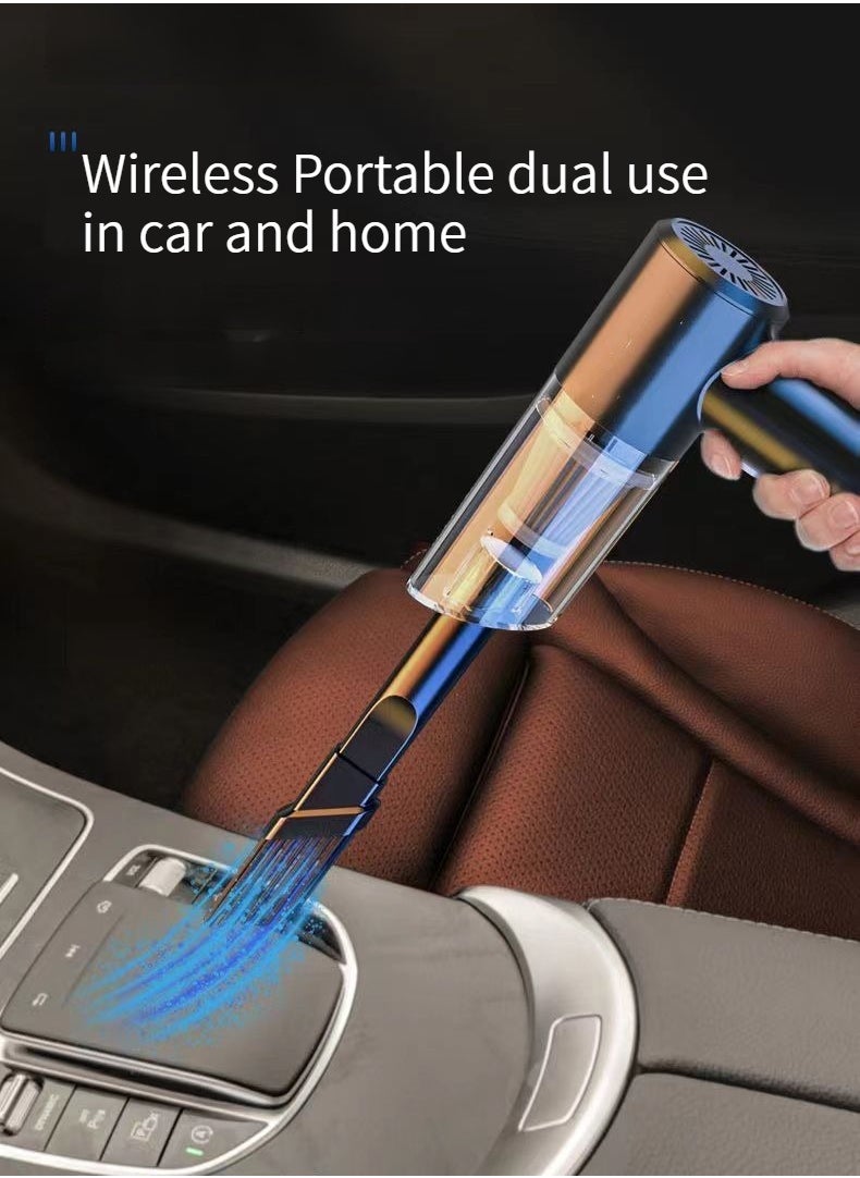 Generic Multifunctional Wireless Car Home Universal Vacuum Cleaner Handheld Portable Vacuum Cleaner Indoor Home Car Dual-purpose Vacuum Cleaner  - Image 2