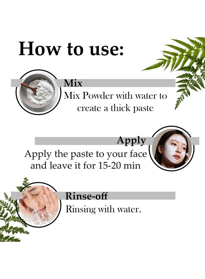 ميناتور مسحوق طين الكاولين الخفيف من مي نيتشر | لتنقية البشرة | العناية بالبشرة بالأعشاب الطبيعية | قناع تنظيف الوجه | يستخدم لصنع الأقنعة والكريمات والمقشرات وقنابل الاستحمام وغسول الجسم والصابون | للعناية اللطيفة صنع في الهند | 100 جرام (3.5 أونصة) - Image 5
