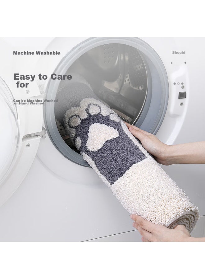 Dajiang Bathroom Mat, Toilet Entrance Mat, Absorbent Mat, Non-slip Floor Mat For Bathroom, 45x65cm - Image 5