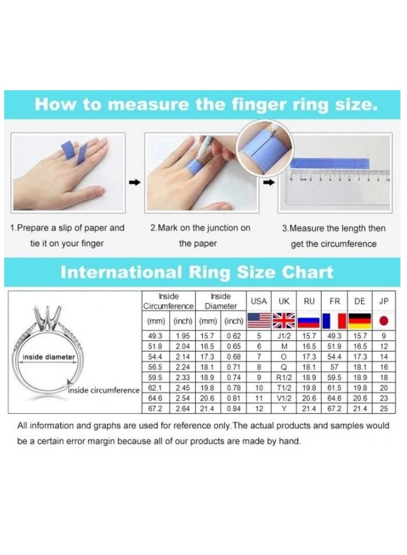 استراتيجية خاتم من الفولاذ الإسترليني مع أحجار الزركون باللون الفضي - Image 4