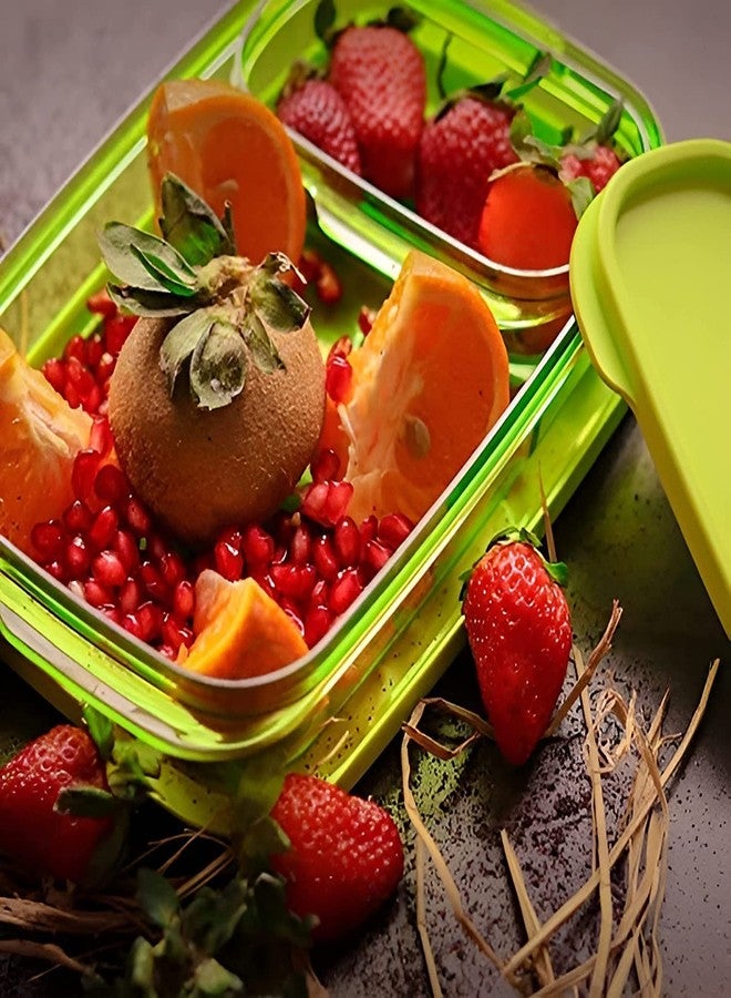 KBS Lunch Box for Kids School Office Men Women,Tiffin Boxes Set Slim and Compact Bpa Free Food Grade Plastic Dabba Container Nasta Box - Image 4