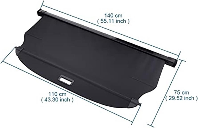 DEMULAX Car Interior Cargo Cover for Hyundai Tucson - Image 2