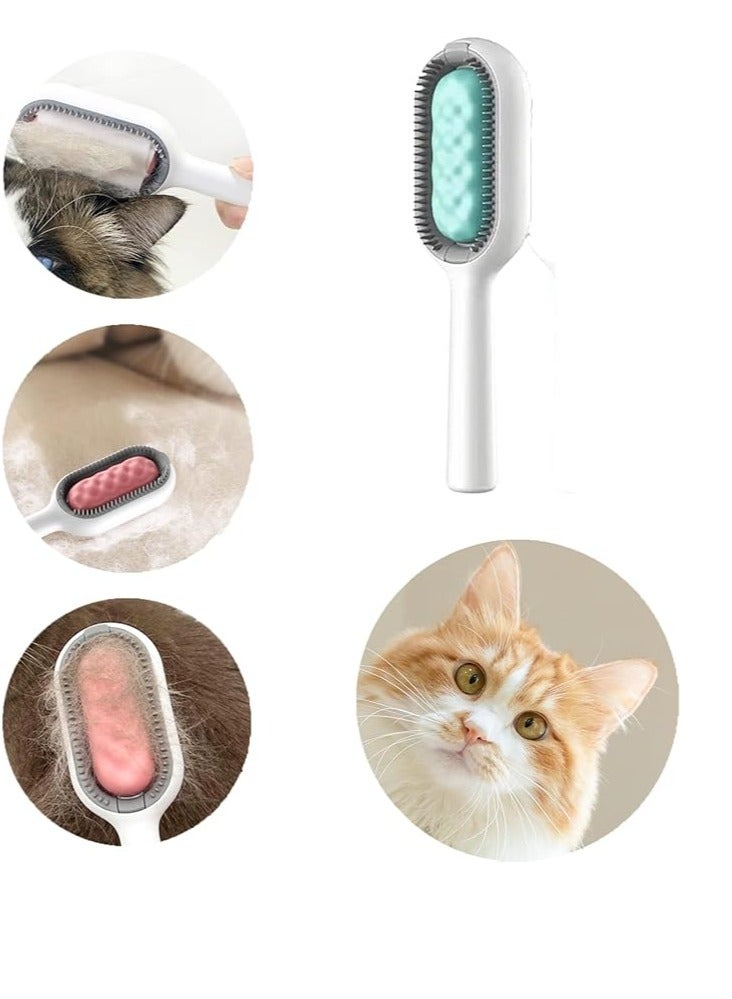 Generic Pet Cleaning Hair Removal Comb, Universal Multifunctional Knot Remover Cleaning Brush for Pets, Portable Pet Dog Cat Brush for Massaging and Removing Hair  - Image 1