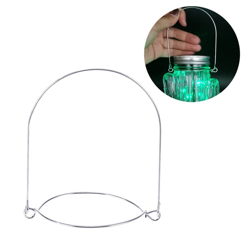 12 Pcs Jar Handles Stainless Steel Wire Hanger Jar Hangers and Hooks for Regular Mouth Jar Pint Jar Canning Jars - Image 5