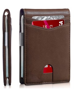 Tong Weave Brown (12 card slots in leather)