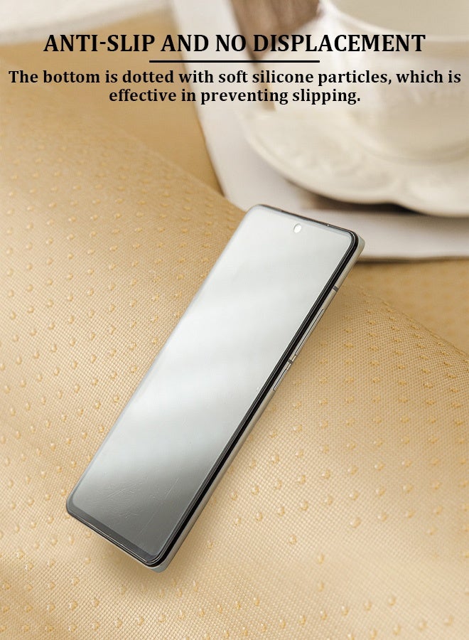 مجموعة وسادة أريكة مكونة من أربع قطع، وسائد أريكة منزلية مضادة للانزلاق، وسائد أريكة مقاومة للغبار والبقع، وبطانيات أريكة، بما في ذلك أغطية وسائد مسند الظهر. - Image 4