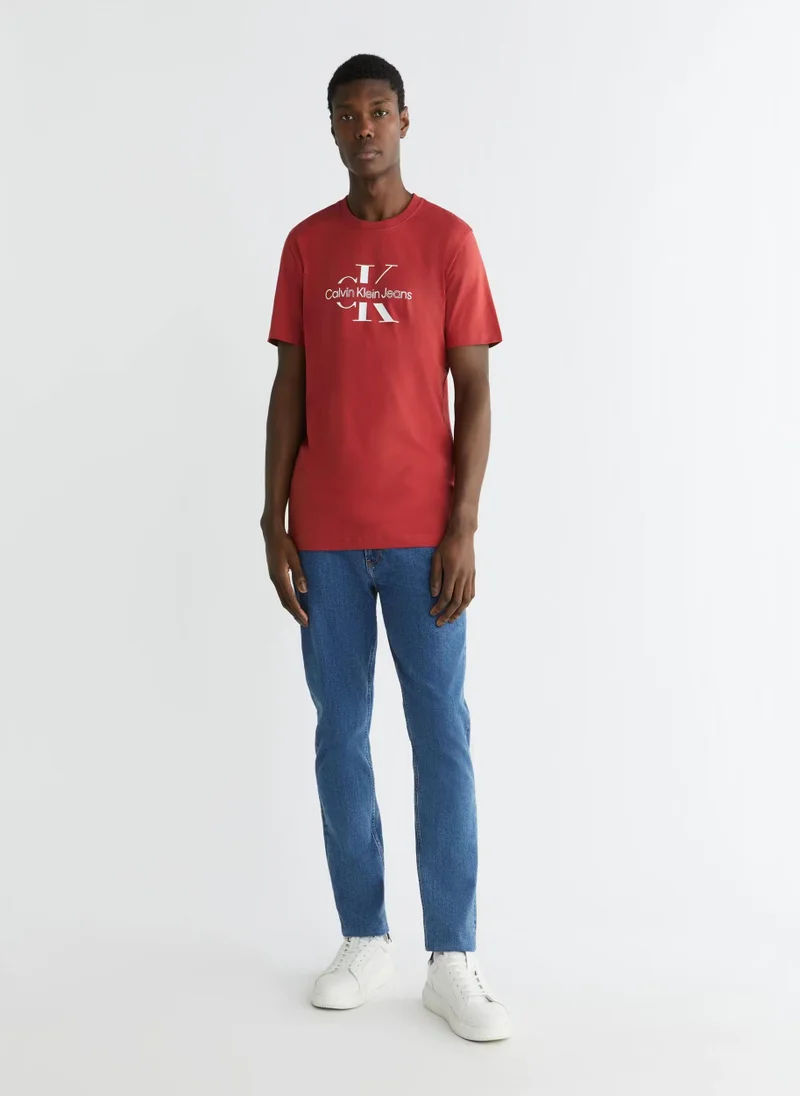 Calvin Klein Jeans Logo Crew Neck T-Shirt