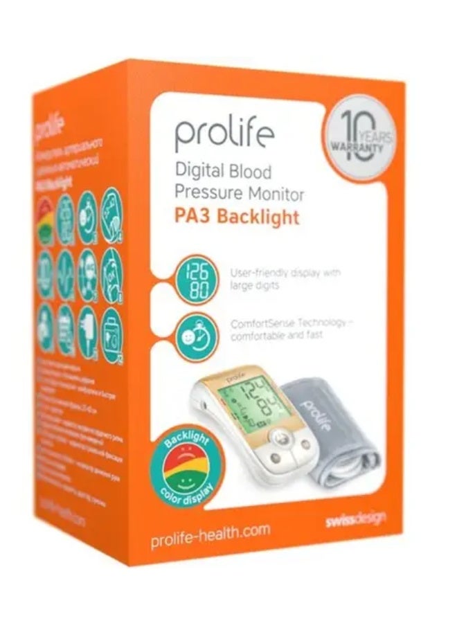 Prolife Montex PA3 Backlight Bp Monitor - Image 1