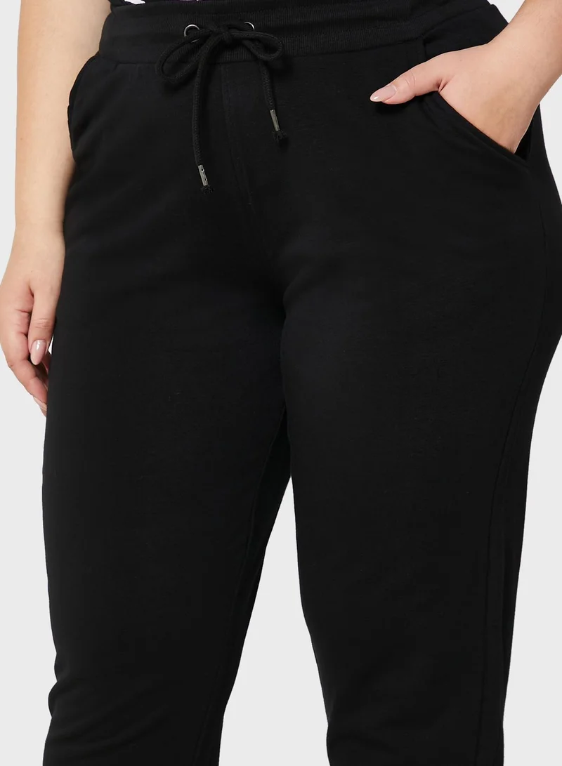 BRAVE SOUL Drawstring Waist Cuffed Joggers