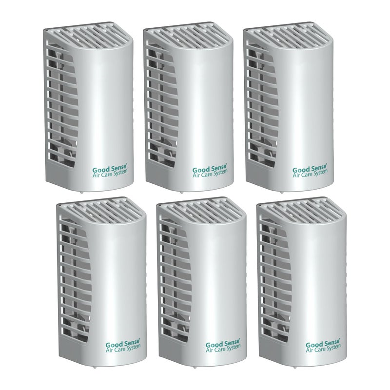 Diversey D100910596 Good Sense 60 Day Air Care Dispenser Gravity Operated Air Freshener System Janitorial Wall Mount Cartridge Holder 1 Count Pack of 6 - Image 2