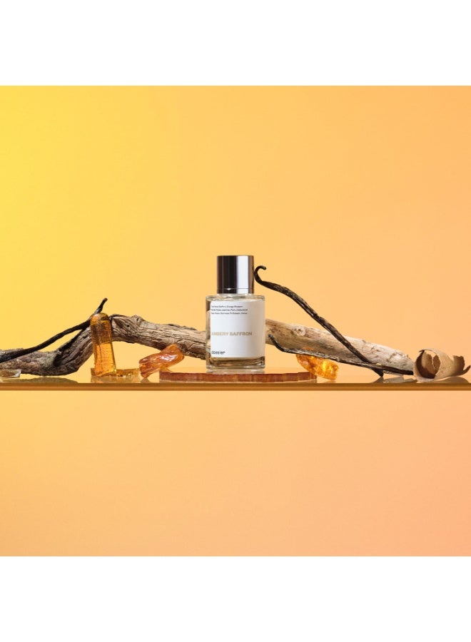Dossier Ambery Saffron 1.7 Fl Oz (50ml) - Eau de Parfum - Inspired by B.accarat R.ouge 540 - Vegan, Unisex Perfume Spray - Image 4