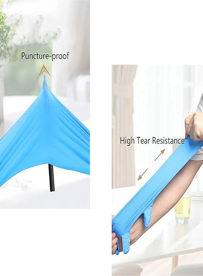 ZMDREAM Nitrile Gloves for Exam Cleaning Food Painting Blue Size M to XL Box of 200, 4 mil Thickness(200, M) - Image 4