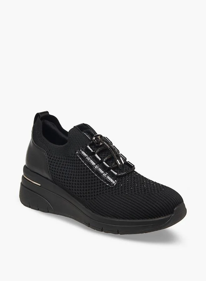 Le Confort Women Embellished Slip-On Sneakers