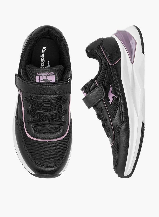 Kangaroos Kangaroos Girls Panelled Hook & Loop School Walking Shoes