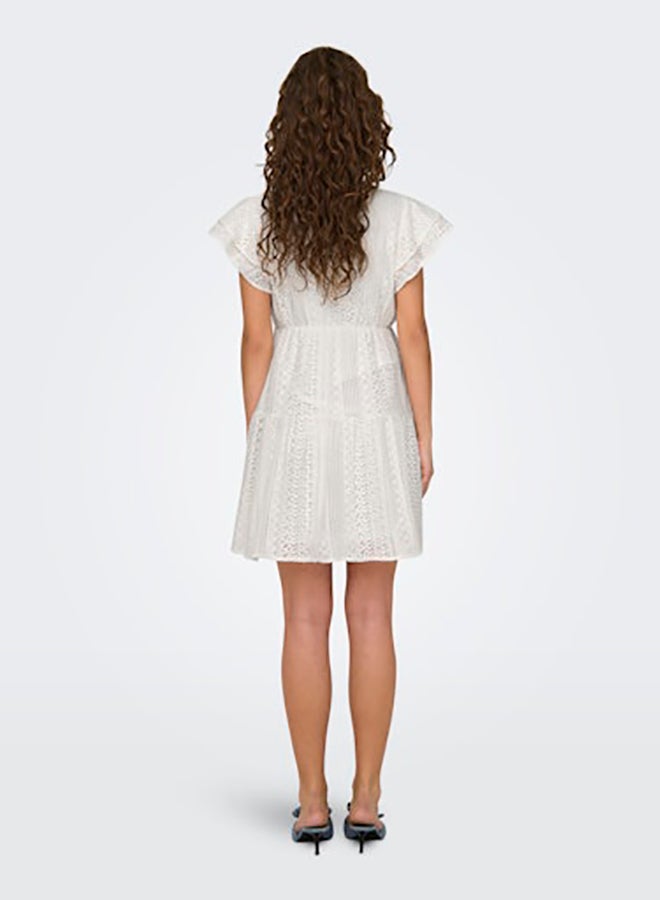 ONLY Onlhelena Lace Capsl Dress Wvn Noos - Image 3
