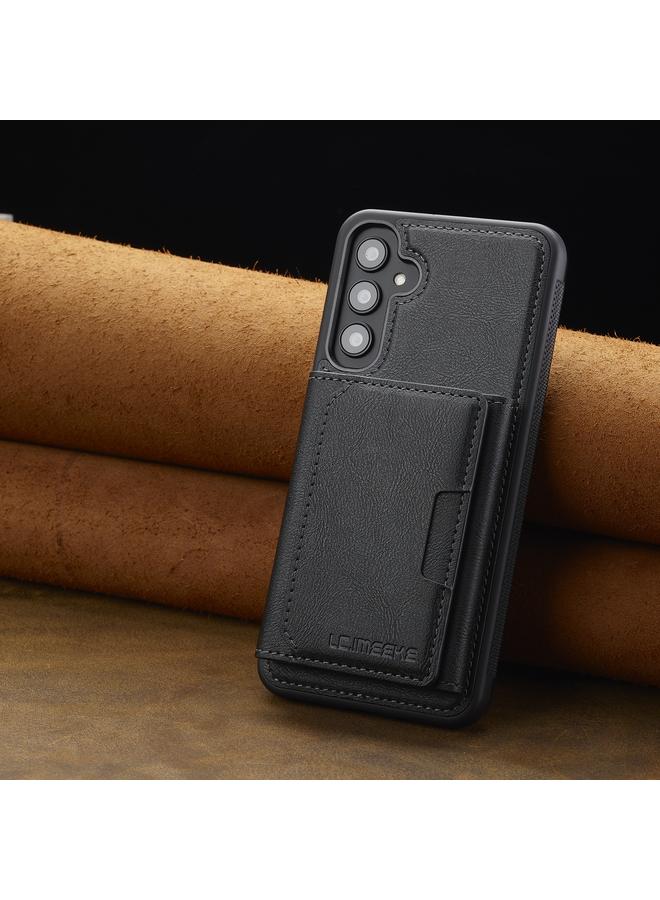 LC.IMEEKE Case For Samsung Galaxy A55 5G L5 Series Detachable RFID Card Bag Magsafe Phone Case - Image 2