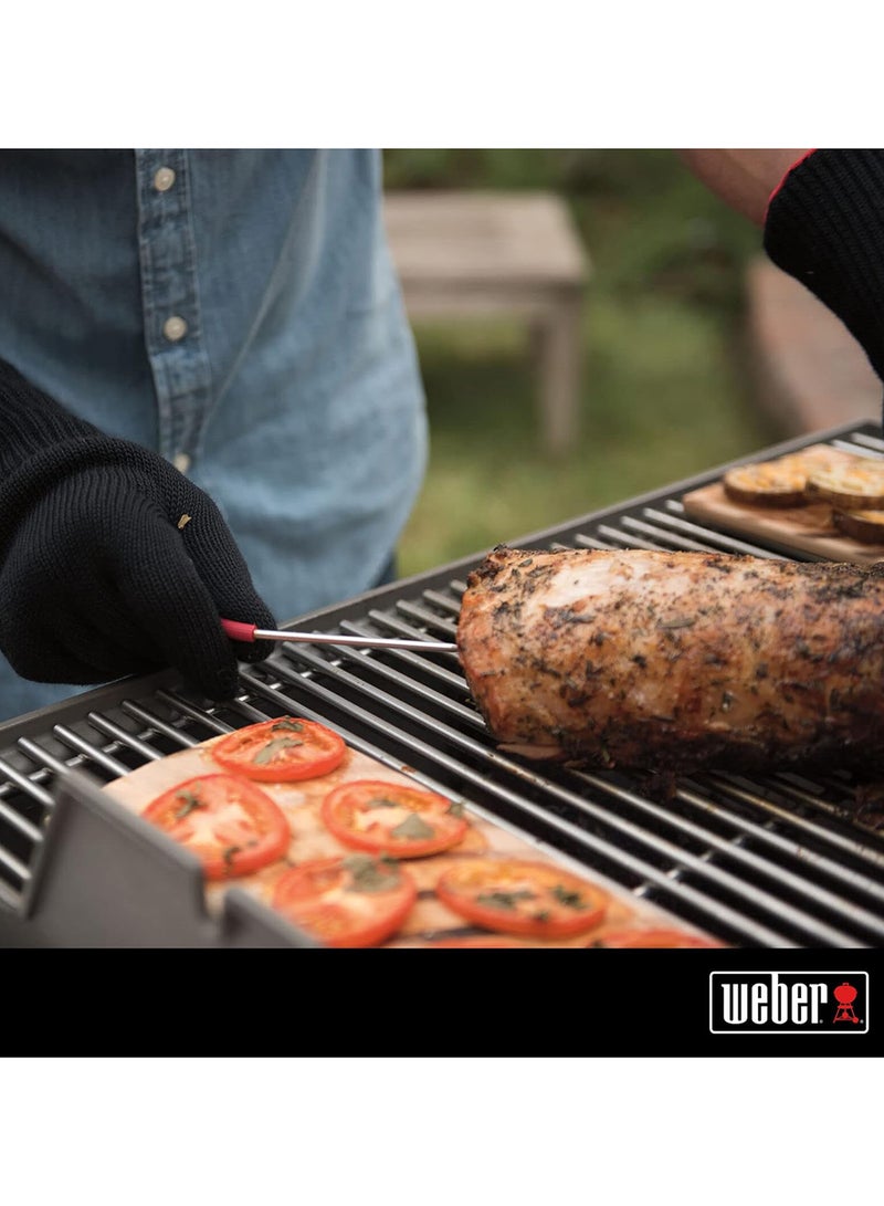 Weber Meat Temperature Probe/Compatible with All iGrill Models and Weber Connect App for Barbecues & Smokers, Heat-Resistant Stainless Steel Probe with Probe Storage Wrap Included - Image 2