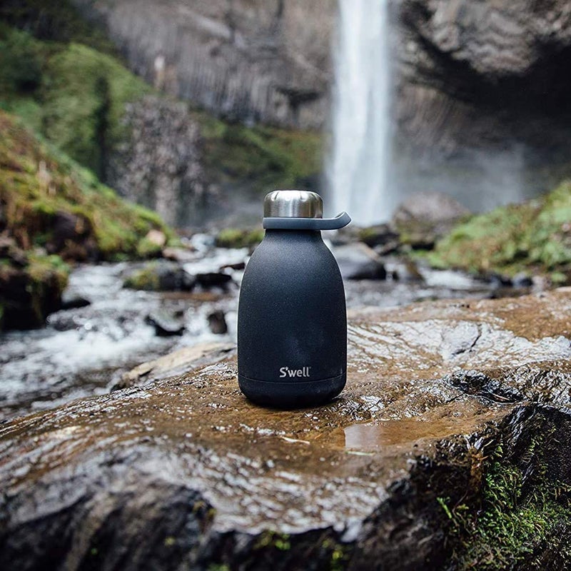 S'well Stainless Steel Roamer Bottle, 64oz, Onyx, Triple Layered Vacuum Insulated Containers Keeps Drinks Cold for 72 Hours and Hot for 24, BPA Free - Image 2
