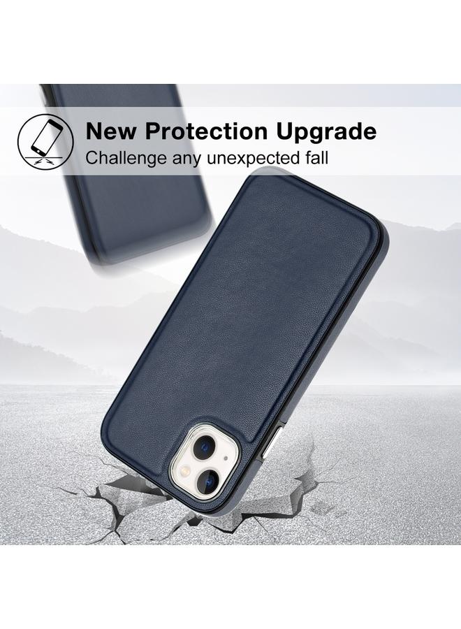 Zaboon Case For iPhone 13 Leather Texture Full Coverage Phone Case - Image 3