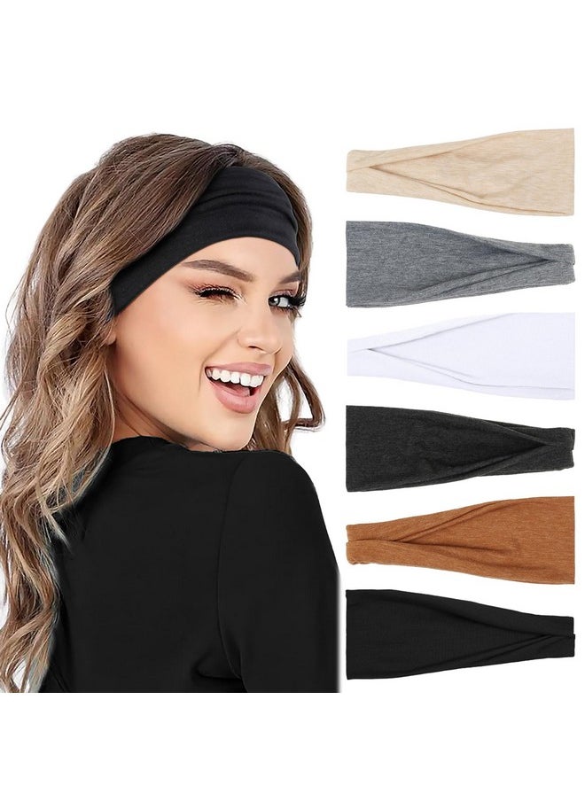 AKTVSHOW Headbands For Women Non-Slip Head Band For Women’S Hair Wide Thick Sweat Hair Bands, Trendy Hair Accessories For Women'S Yoga, Workout, And Fashion  - Image 1