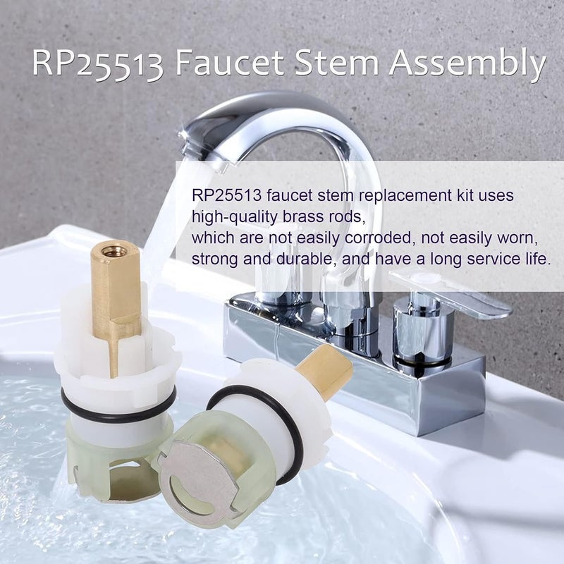 Swess RP25513 Faucet Stem Replacement Kit for Compatible with Delta Faucet with RP4993 Seat and Spring 2 Pack - Image 5