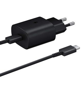 Samsung Original 25W Fast Charging USB-C Mobile Phone Mains Plug/Wall Charger, Genuine Samsung Charger Compatible with Galaxy Smartphones and Other USB Type C Devices - pzsku/ZEEE860B7CEB30944D2DCZ/45/_/1654943854/ed3c02dc-ca89-4aa6-bcf2-8f826756e7db