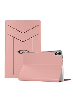 GMAX Xiaomi Redmi Pad Pro 12.1 Inch 5G 2024 PU Leather Magnetic Closure Flip Case Cover Rose Gold  - Image 1